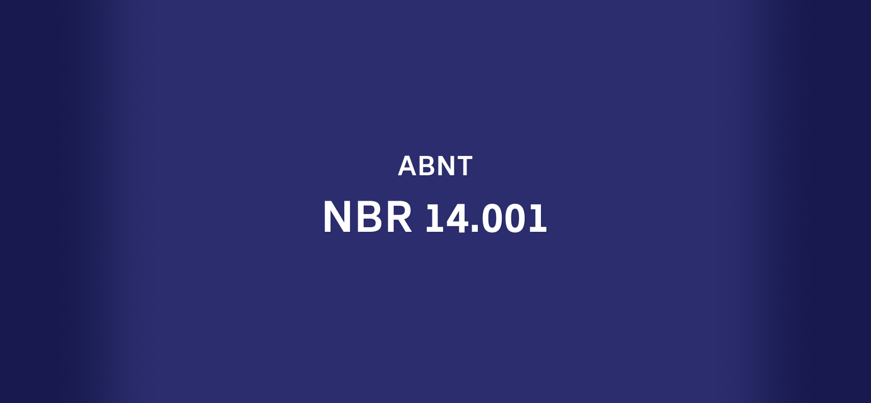 Sistema de Gestão Ambiental (SGA) - NBR 14001