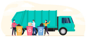 Destinação de resíduos industriais e empresariais