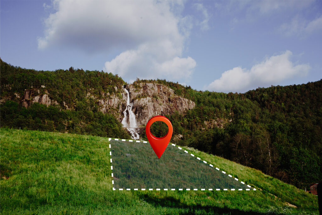 mapeamento de propriedade rural